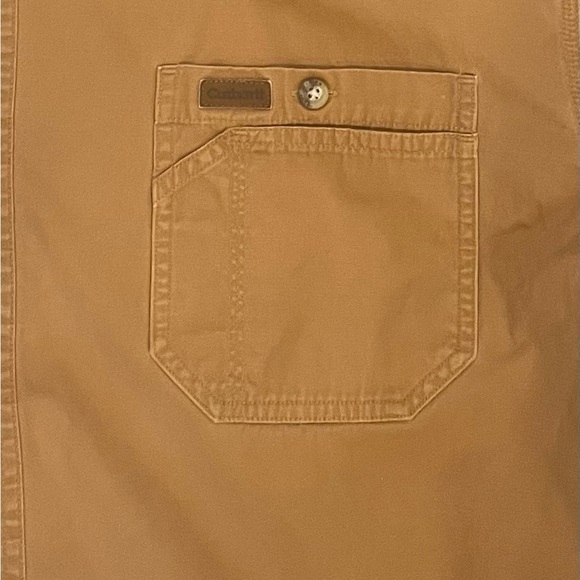Authentic vintage Carhartt button-up in classic brown XL - made in Hong Kong - Picture 2 of 9